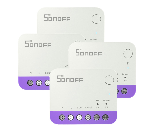 Sonoff Smart mini przełącznik do rolet WiFi MINI-RBS (4 szt.) - 1489949 - zdjęcie